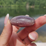 RARE Purple Anhydrite Palm Stone (#6) - Simply Affinity