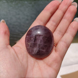 RARE Purple Anhydrite Palm Stone (#11) - Simply Affinity
