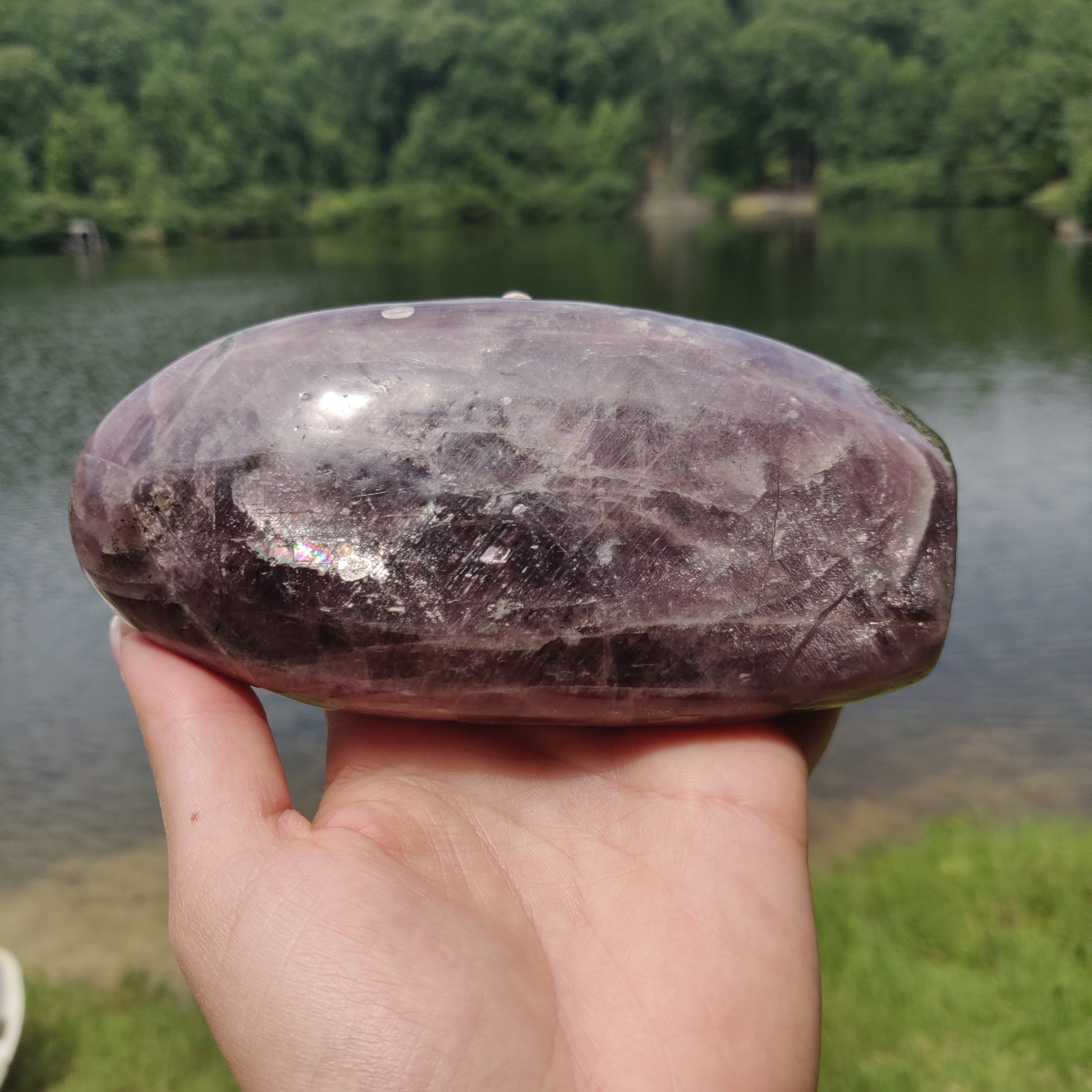 RARE Purple Anhydrite Free Form (#2) - Simply Affinity