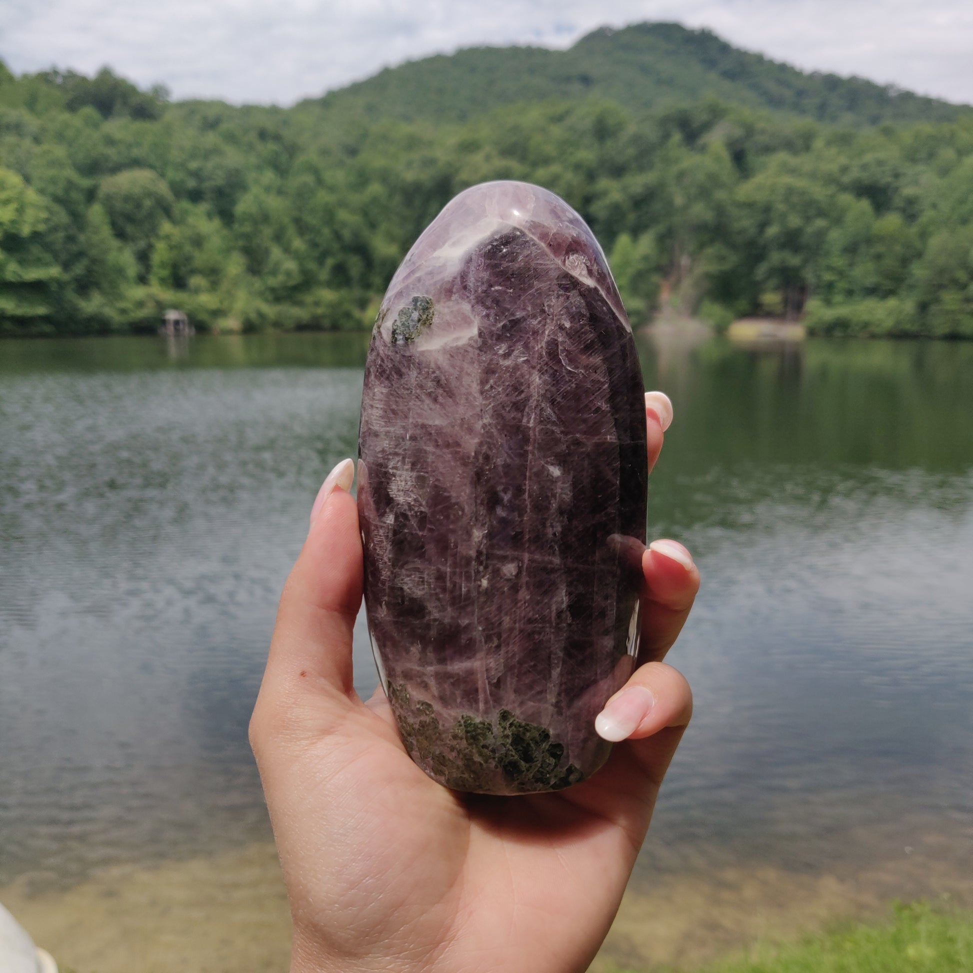 RARE Purple Anhydrite Free Form (#2) - Simply Affinity