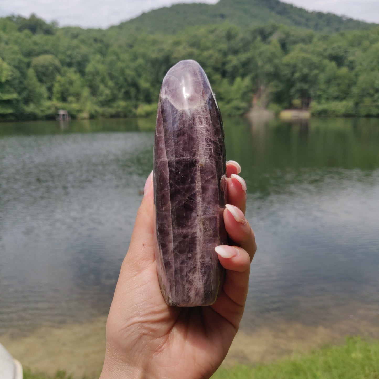 RARE Purple Anhydrite Free Form (#2) - Simply Affinity