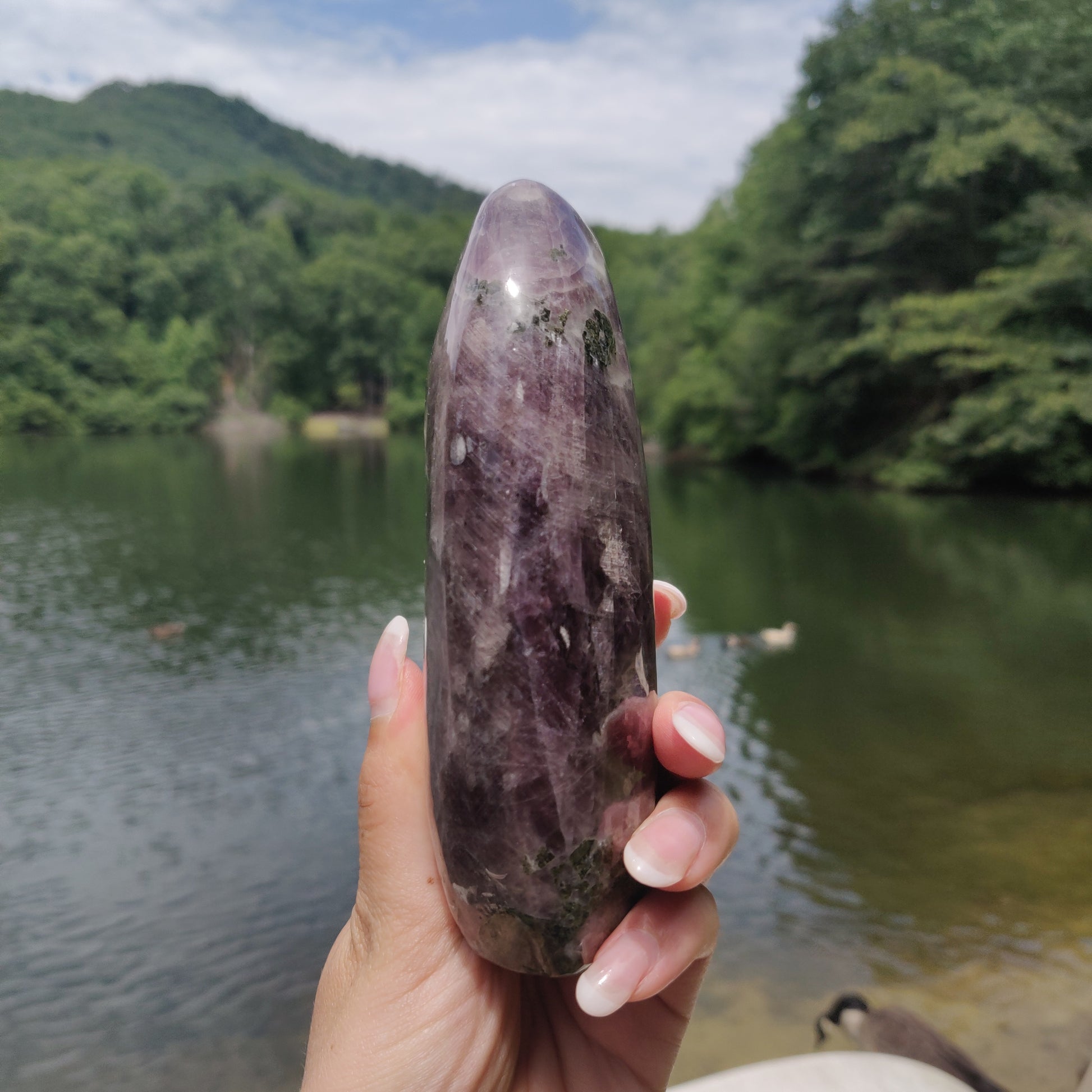 RARE Purple Anhydrite Free Form (#2) - Simply Affinity
