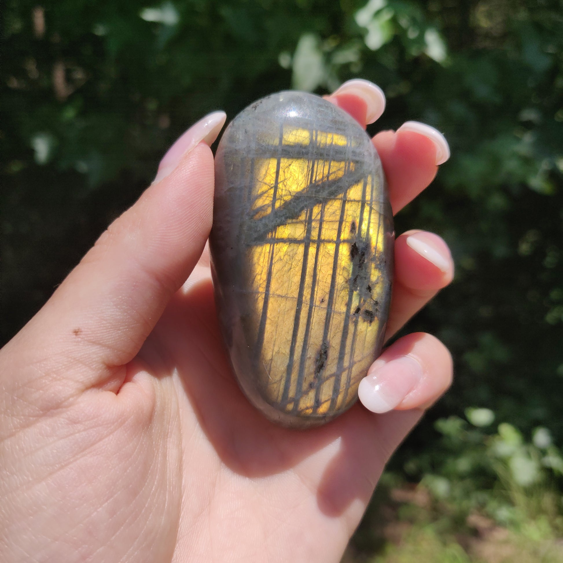 Labradorite Palm Stone (#294) - Simply Affinity