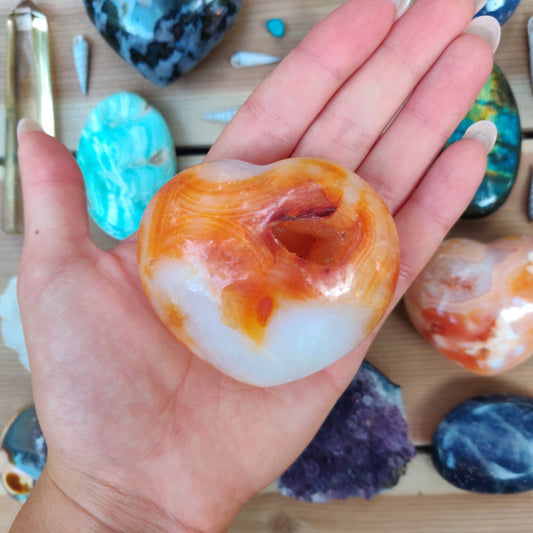 Carnelian Heart (#7) - Simply Affinity