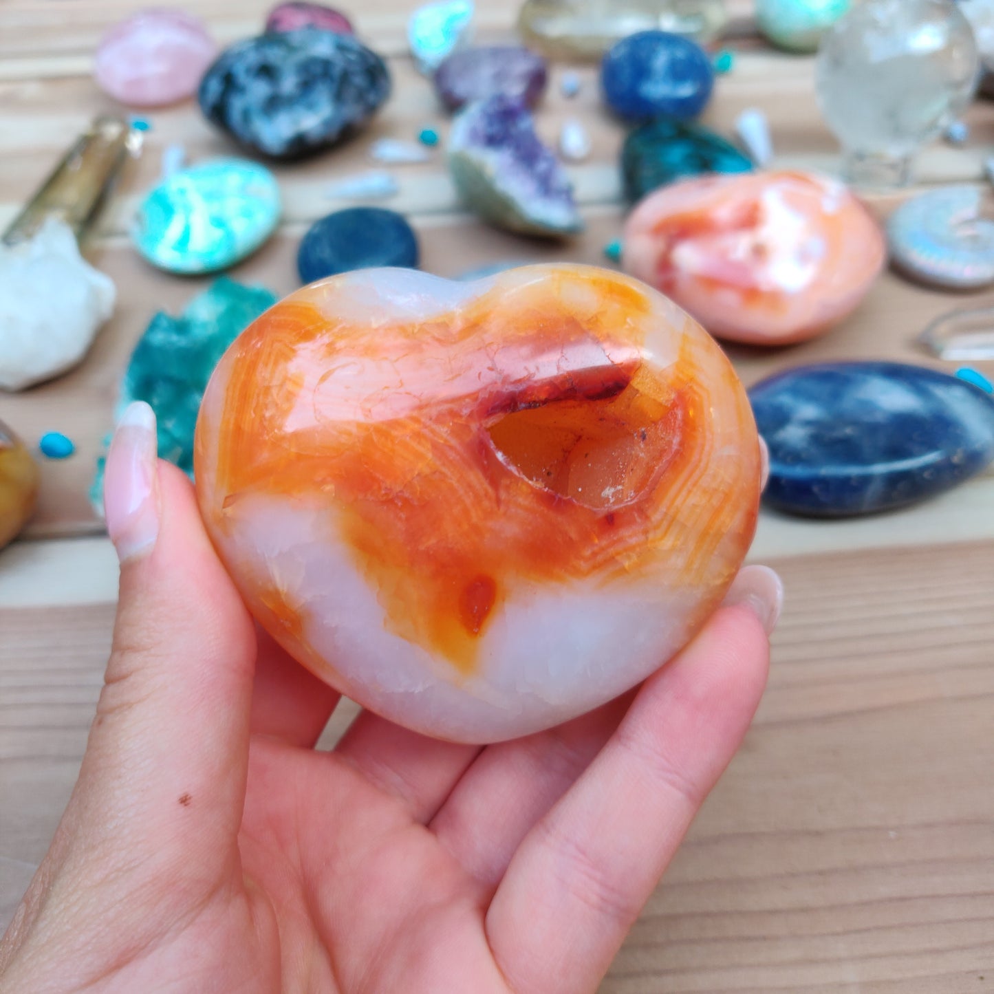 Carnelian Heart (#7) - Simply Affinity