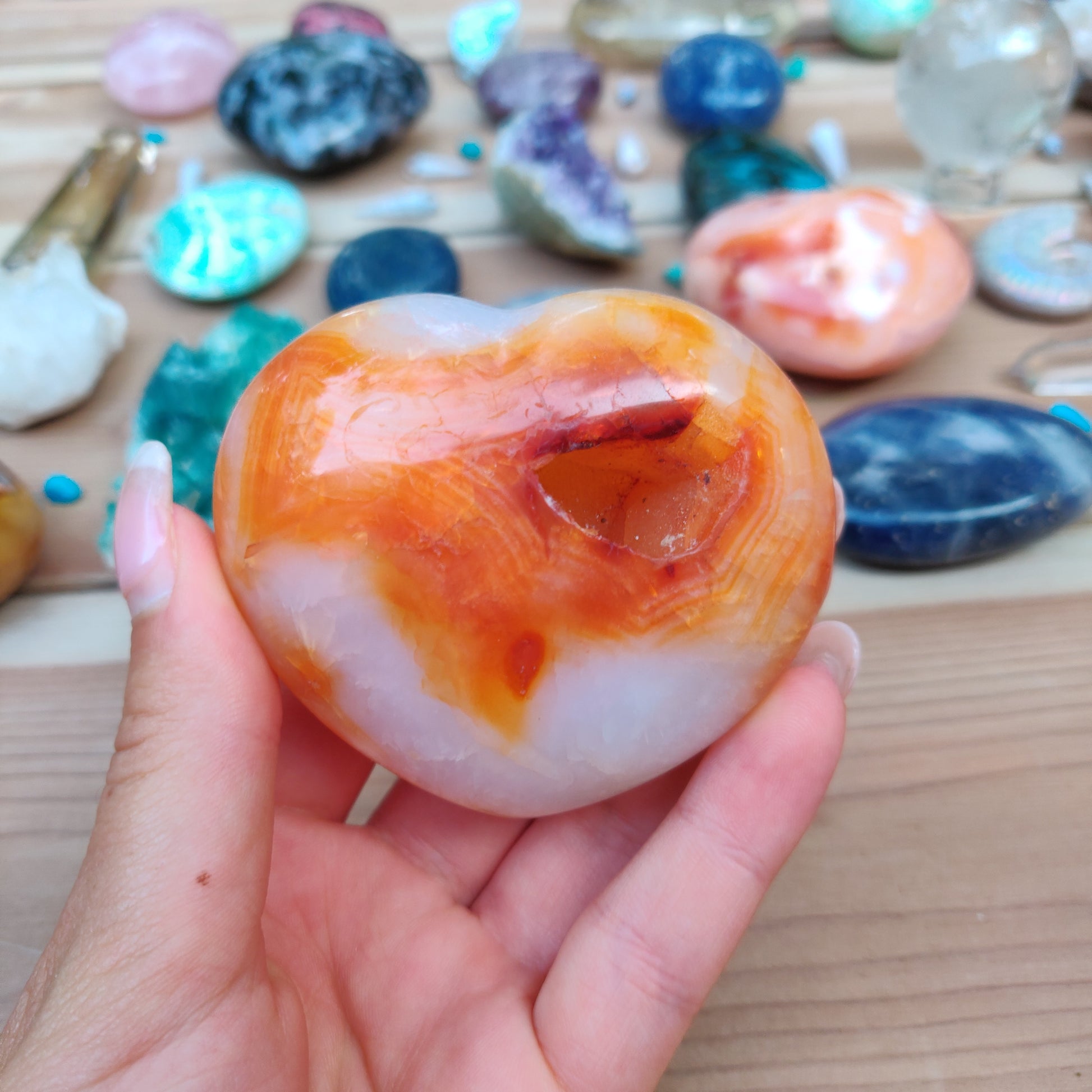 Carnelian Heart (#7) - Simply Affinity