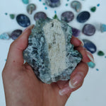 Raw Cubic Fluorite Cluster (#8) - Simply Affinity