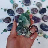 Raw Cubic Fluorite Cluster (#9) - Simply Affinity