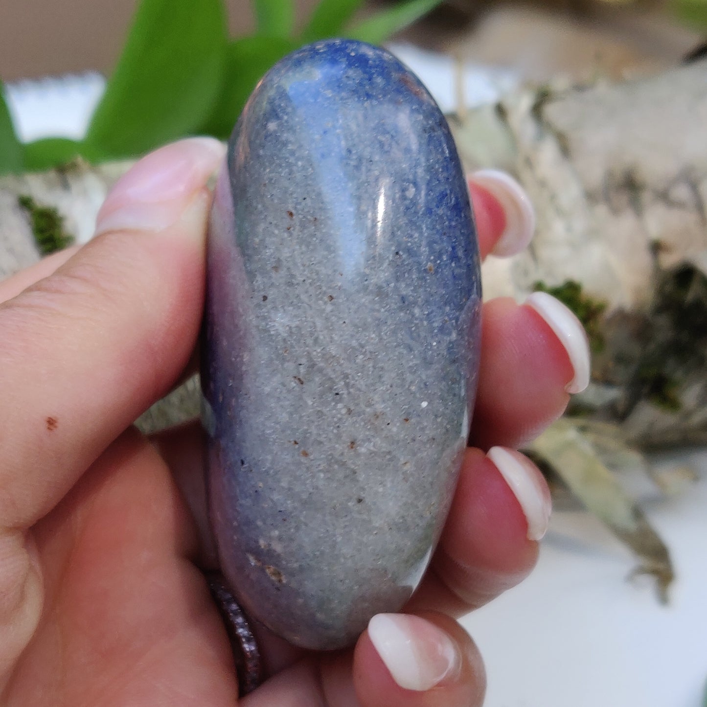Lazulite Palm Stone (#3) - Simply Affinity