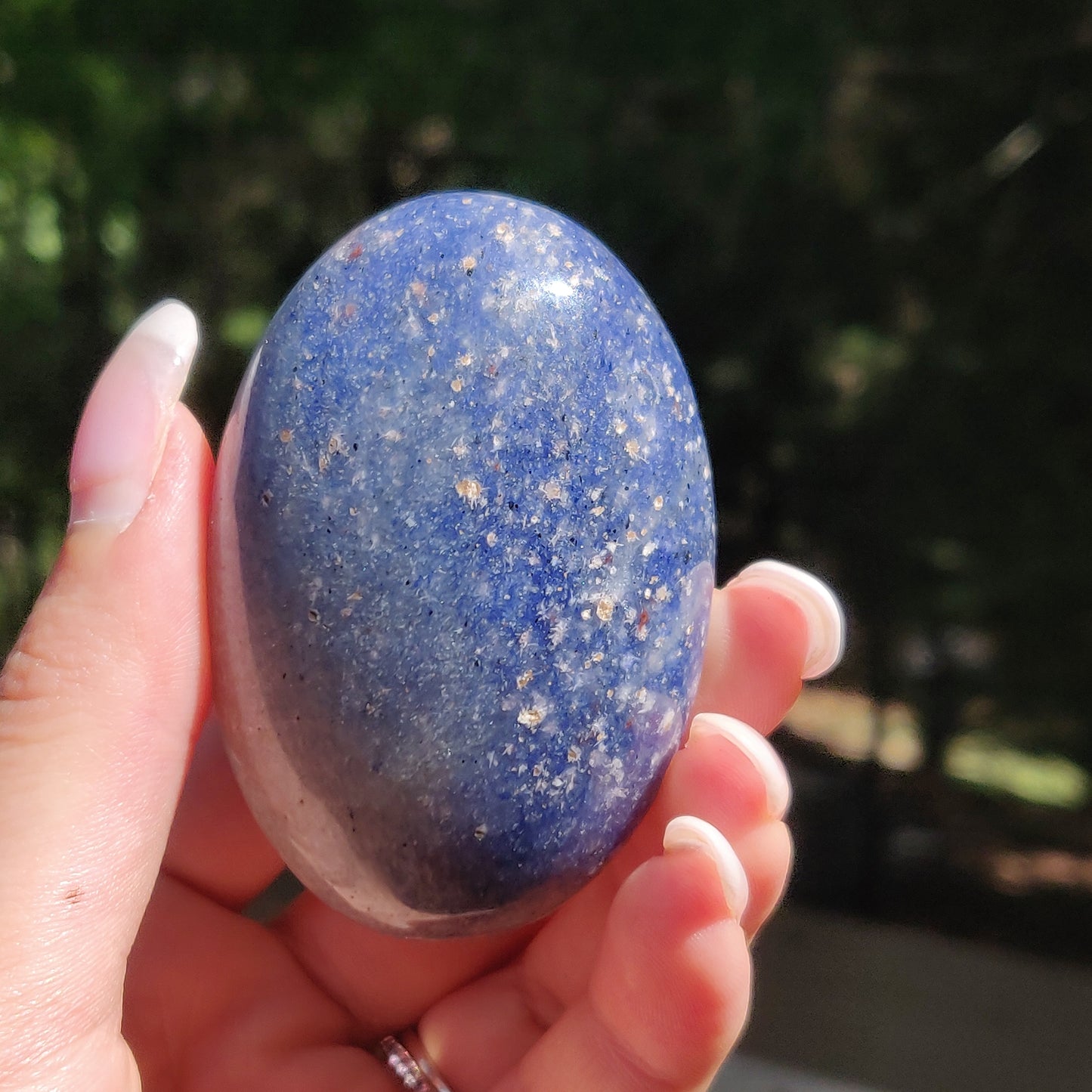 Lazulite Palm Stone (#3) - Simply Affinity
