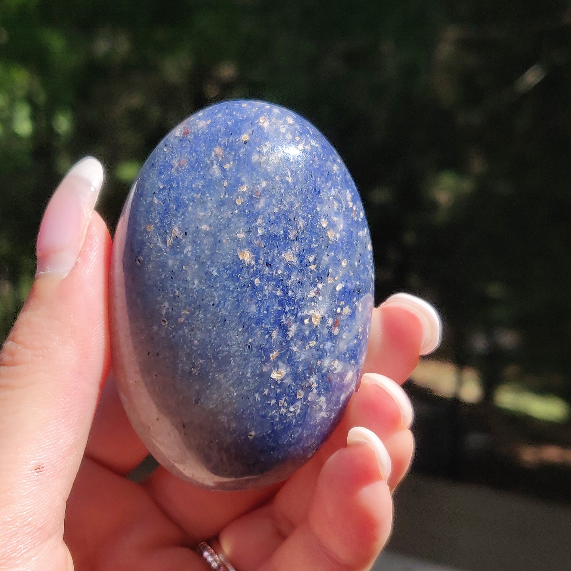 Lazulite Palm Stone (#3) - Simply Affinity