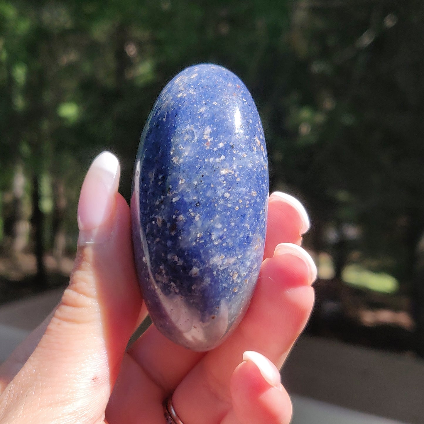 Lazulite Palm Stone (#3) - Simply Affinity
