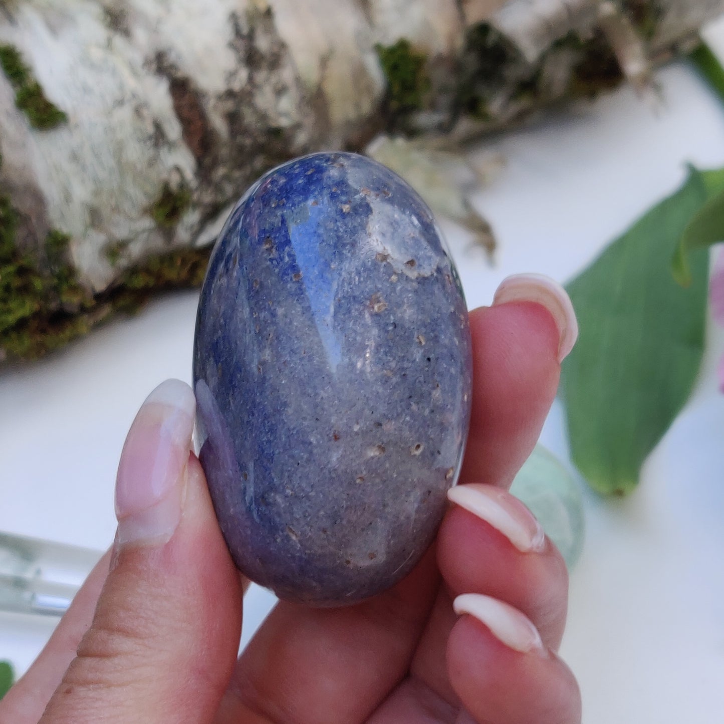 Lazulite Palm Stone (#6) - Simply Affinity