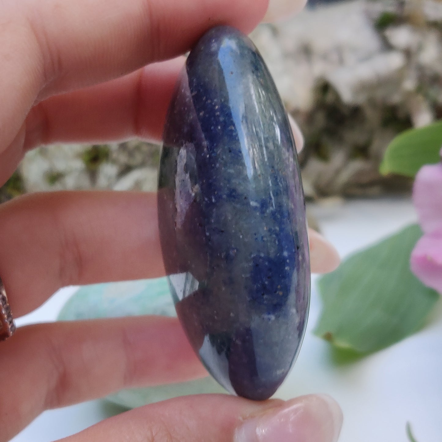 Lazulite Palm Stone (#8) - Simply Affinity