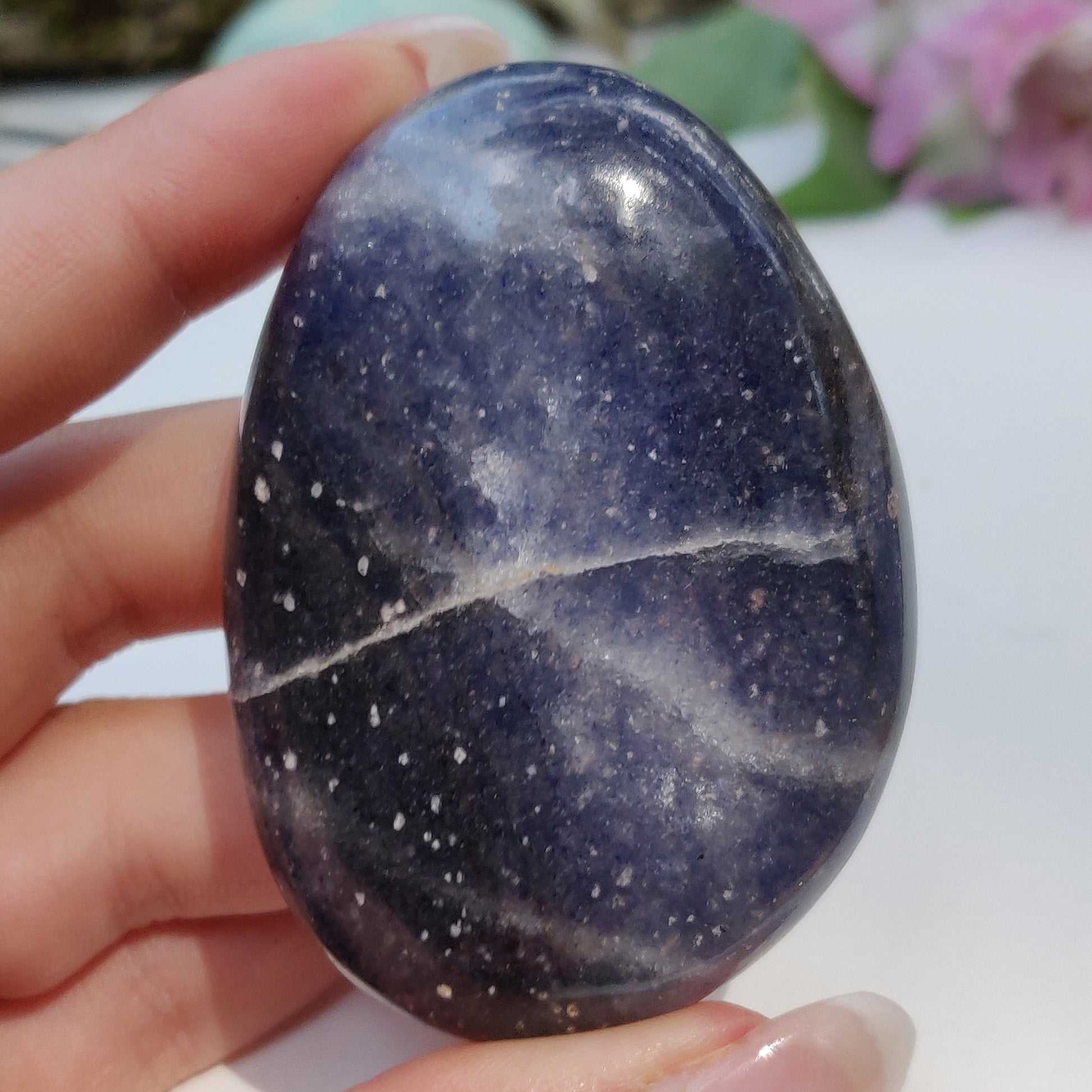 Lazulite Palm Stone (#9) - Simply Affinity