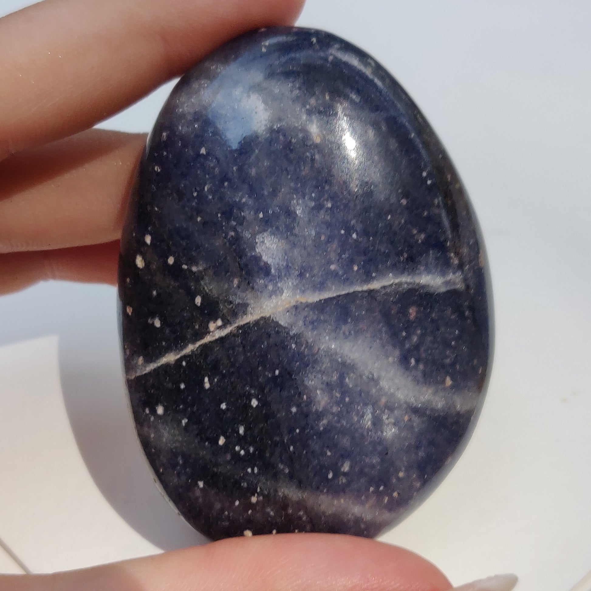 Lazulite Palm Stone (#9) - Simply Affinity