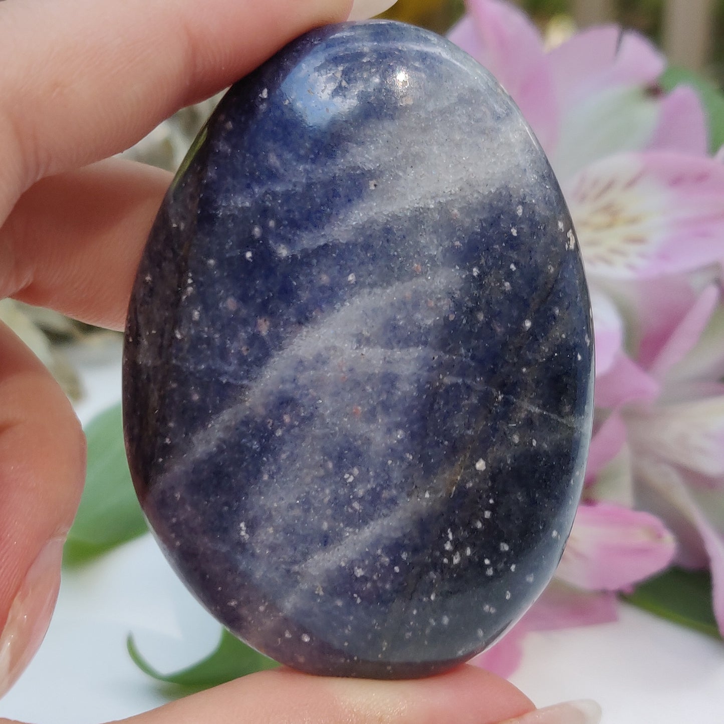 Lazulite Palm Stone (#9) - Simply Affinity