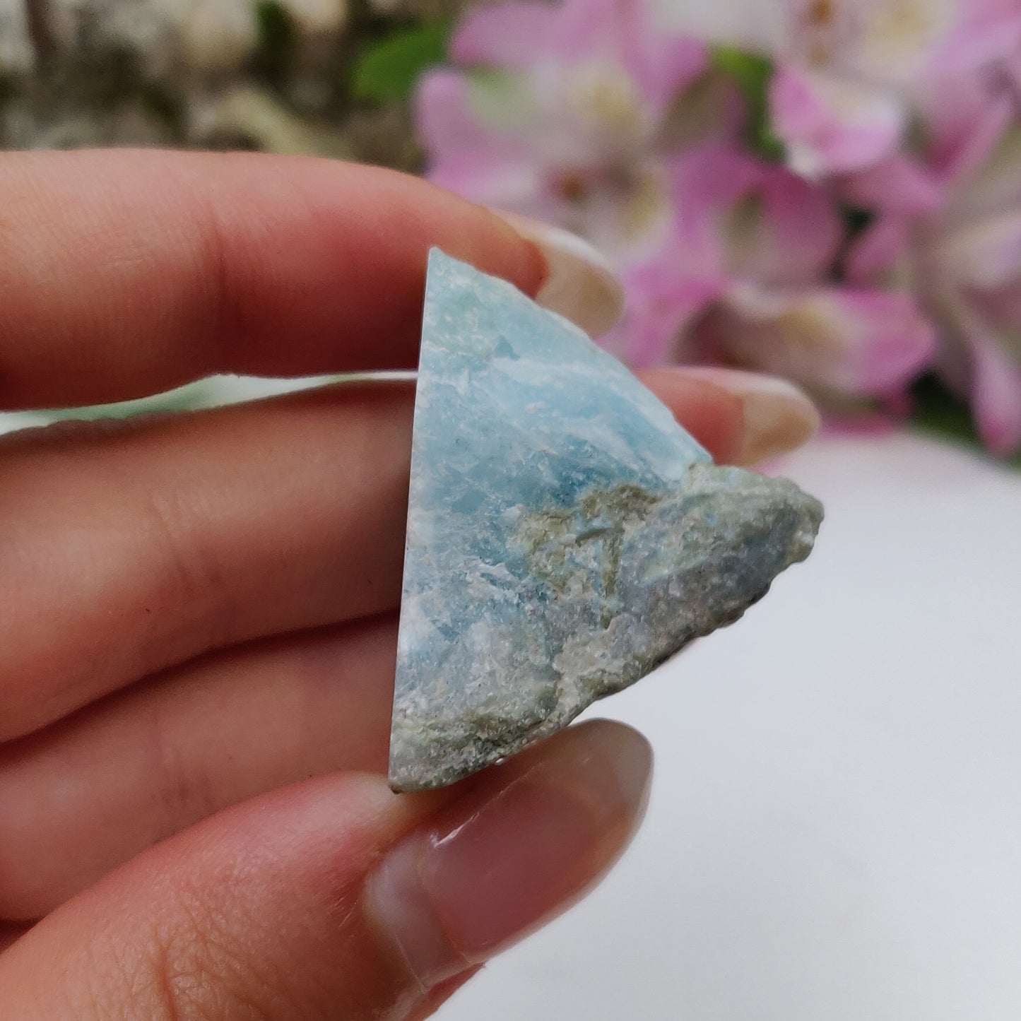 Polished Larimar Slab (#3) - Simply Affinity