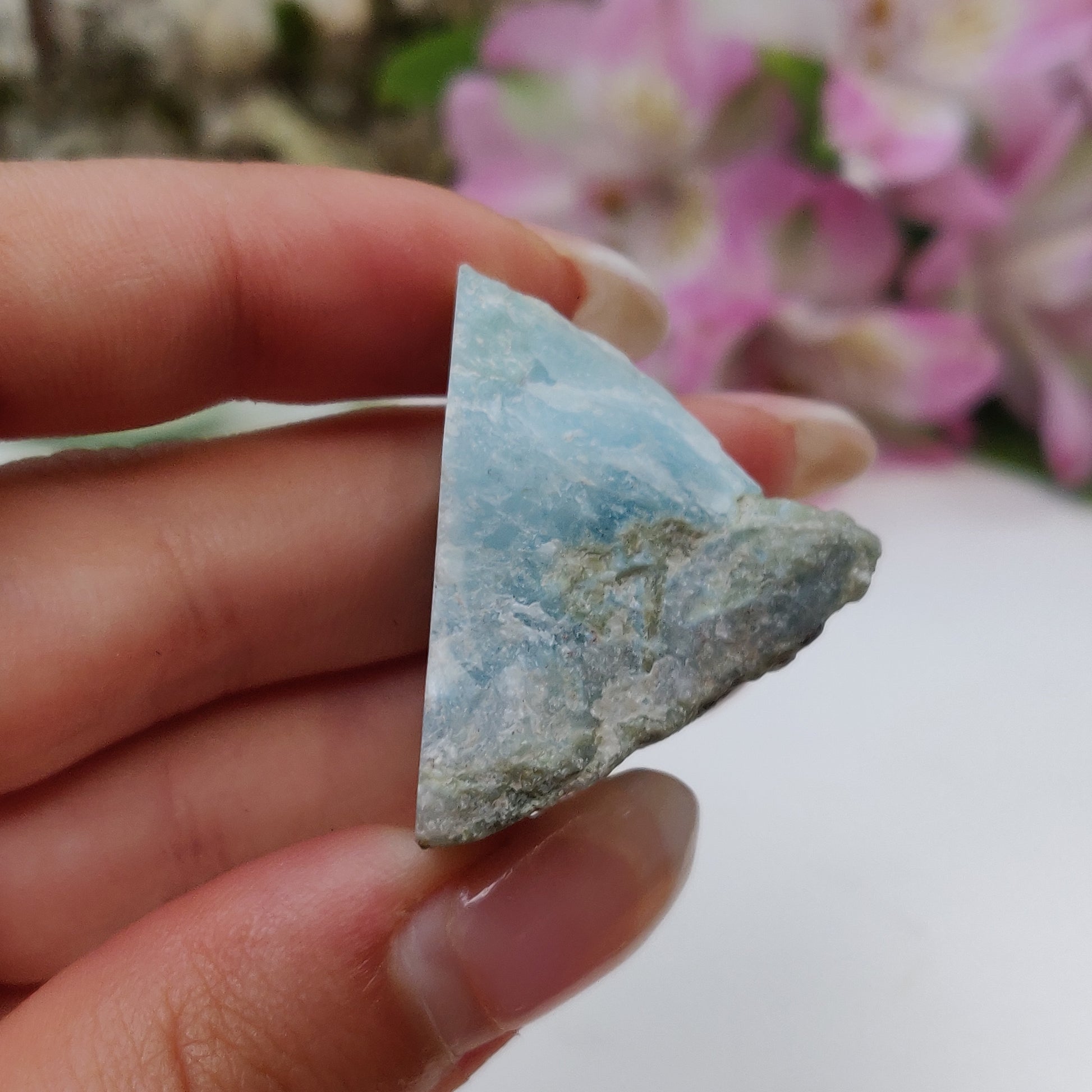 Polished Larimar Slab (#3) - Simply Affinity