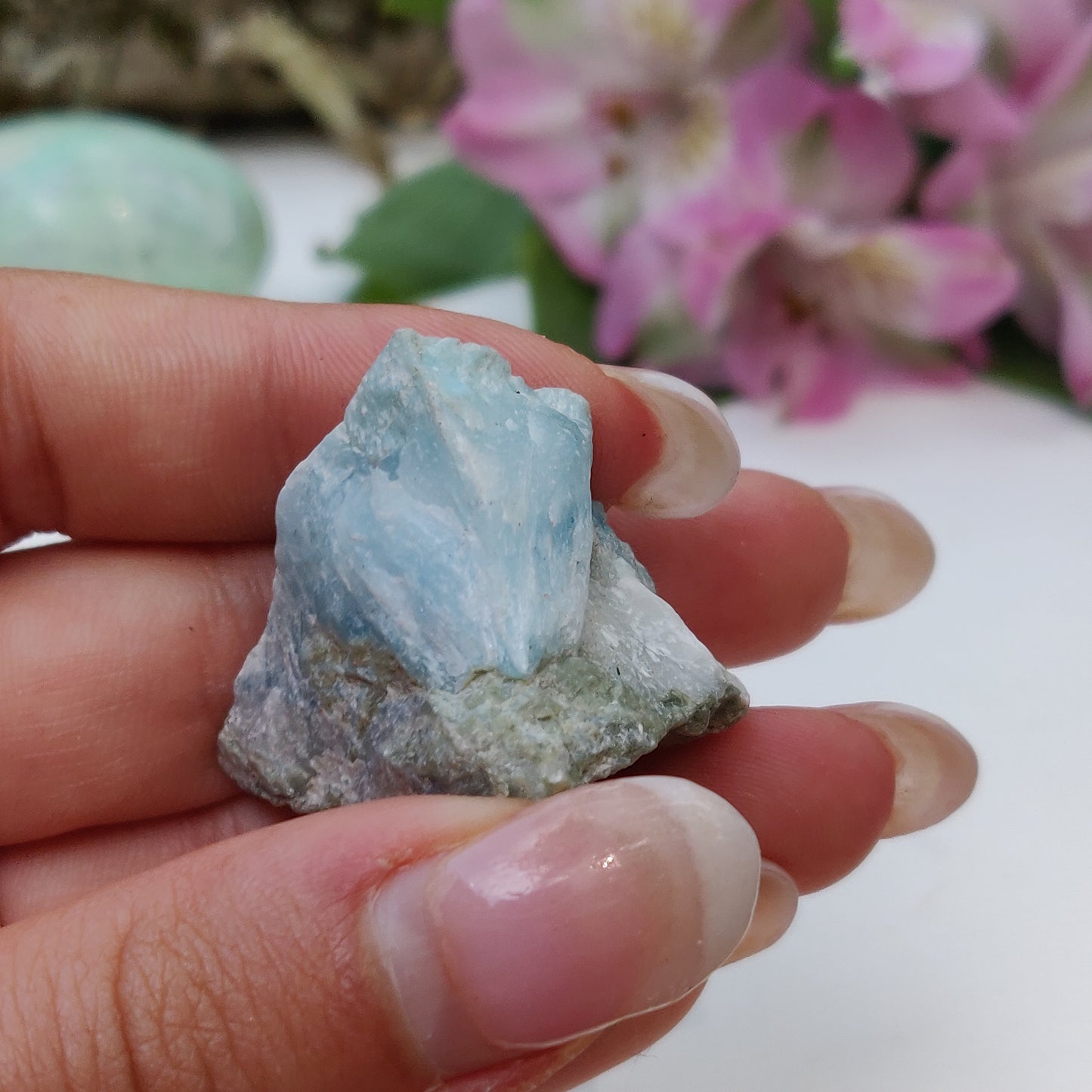 Polished Larimar Slab (#3) - Simply Affinity