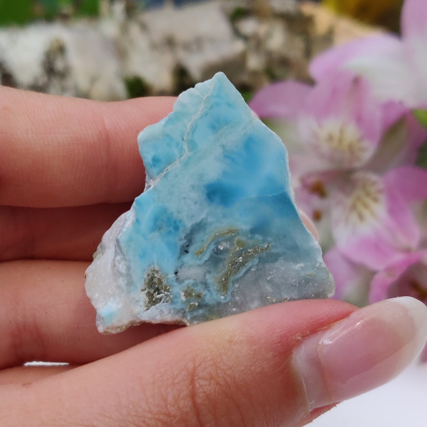 Polished Larimar Slab (#3) - Simply Affinity
