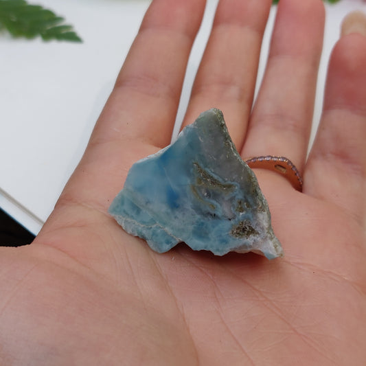 Polished Larimar Slab (#3) - Simply Affinity