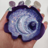 Quartz Purple Moon Polymer Clay Trinket Dish - Simply Affinity