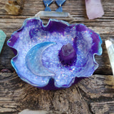 Quartz Purple/Blue Moon Polymer Clay Trinket Dish - Simply Affinity