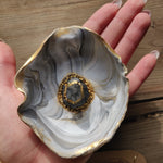 Marbled Trinket Dish with Quartz - Simply Affinity