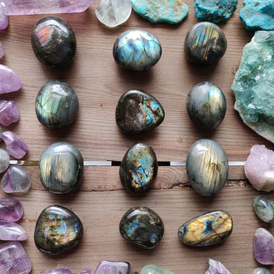 Choose your Labradorite Palm Stone (#A1-L1) - Simply Affinity