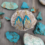 Handmade Polymer Clay Earrings - Rocky Mountains - Simply Affinity