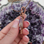 Handmade Wire-Wrapped Amethyst Pendant - Ready to Ship - Simply Affinity