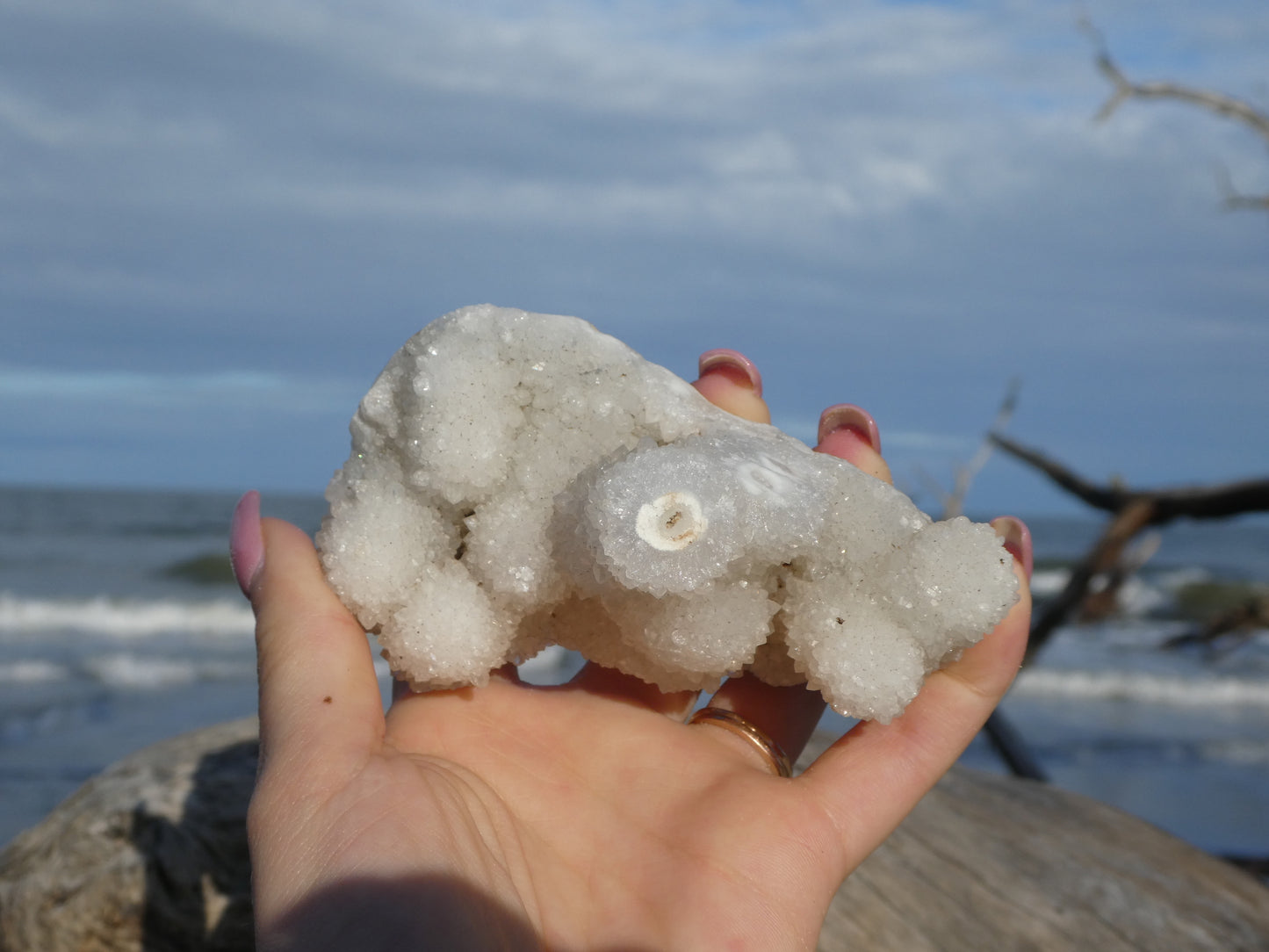 Anandalite Cluster, Natural Aurora Quartz Cluster - Simply Affinity