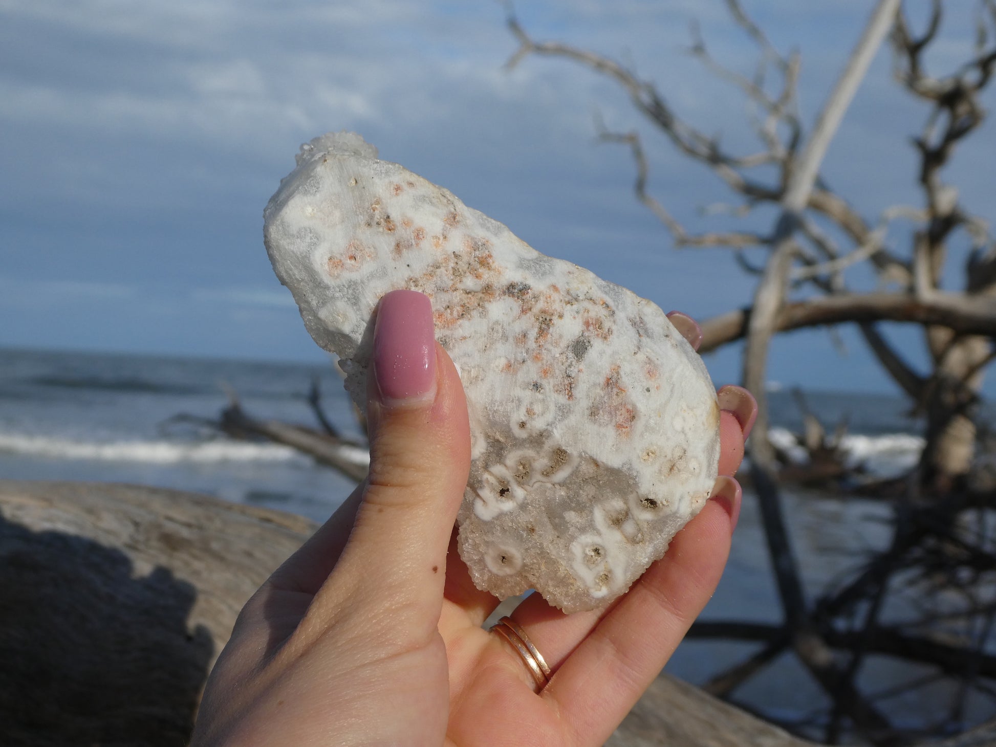 Anandalite Cluster, Natural Aurora Quartz Cluster - Simply Affinity