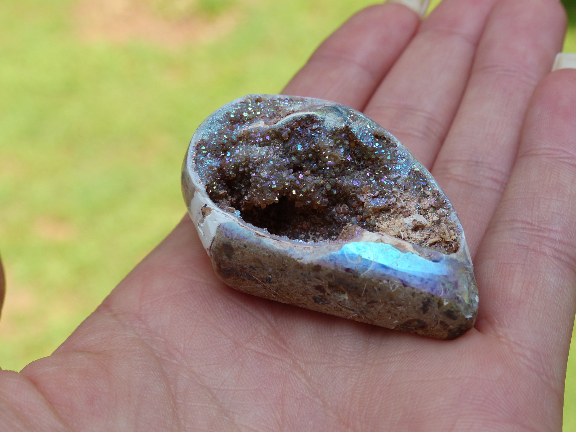 Aura Druzy Shell (#3) - Simply Affinity
