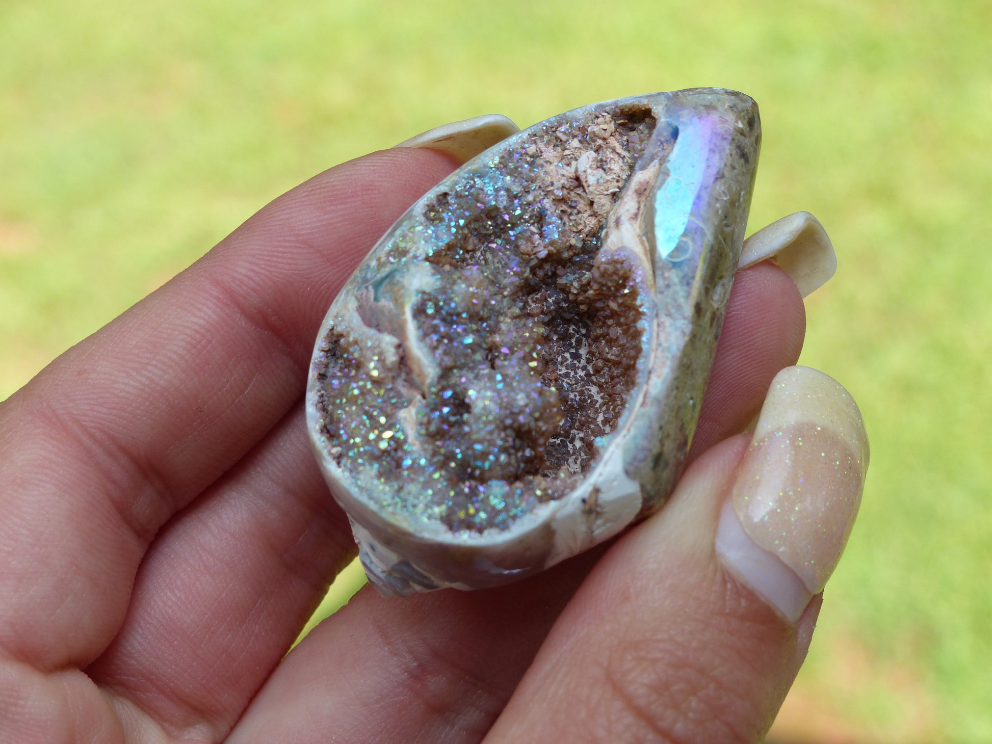 Aura Druzy Shell (#3) - Simply Affinity