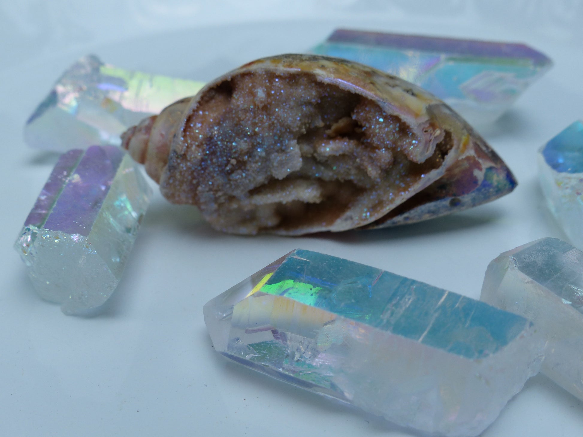 Aura Druzy Shell (#2) - Simply Affinity