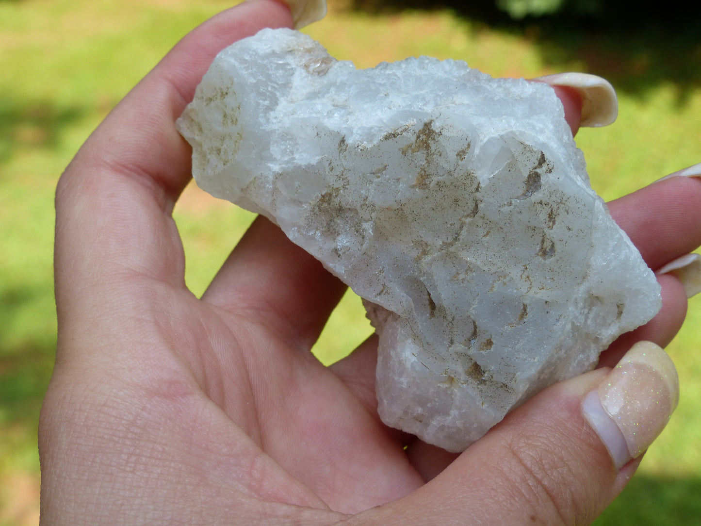 Anandalite Cluster, Natural Aurora Quartz Cluster - Simply Affinity