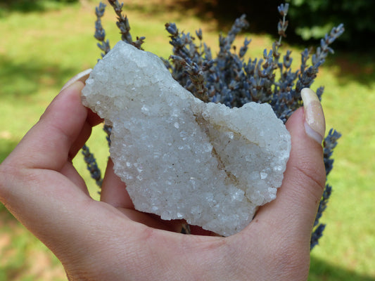 Anandalite Cluster, Natural Aurora Quartz Cluster - Simply Affinity