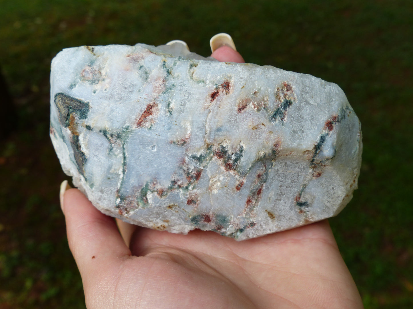 Anandalite Cluster, Natural Aurora Quartz Cluster - Simply Affinity