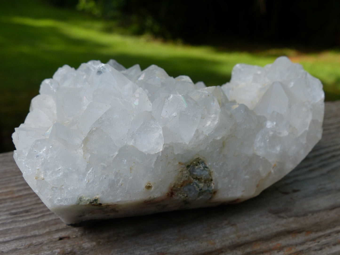 Anandalite Cluster, Natural Aurora Quartz Cluster - Simply Affinity
