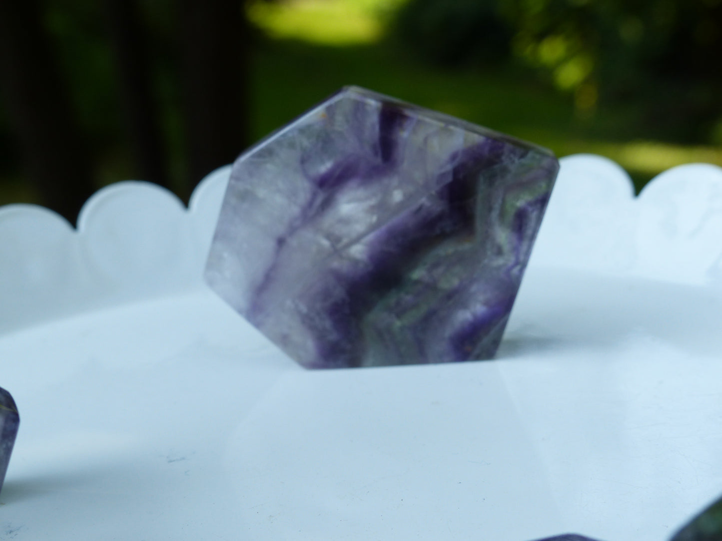 Fluorite Slab, Rainbow Fluorite Slab (#5)