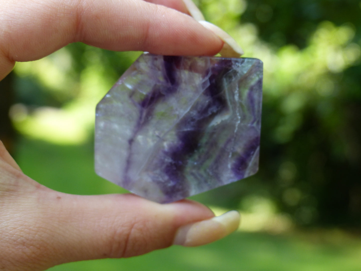 Fluorite Slab, Rainbow Fluorite Slab (#5)