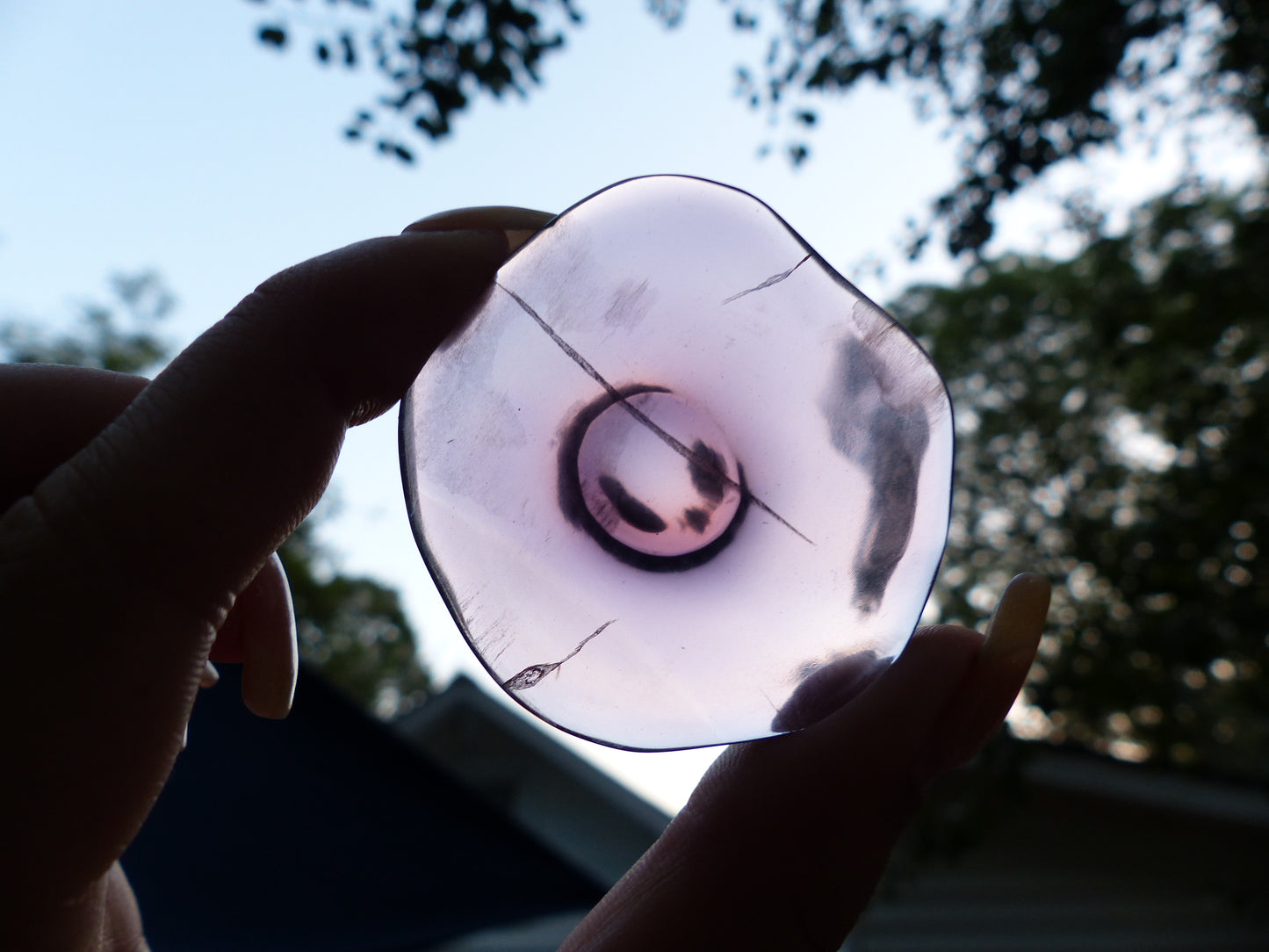 Fluorite Bowl, Purple Fluorite Bowl