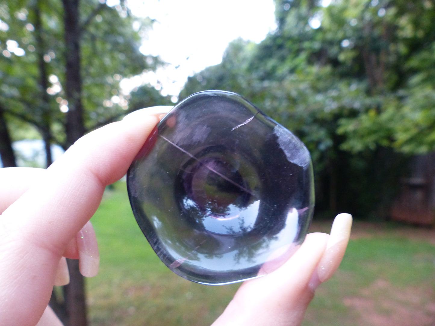 Fluorite Bowl, Purple Fluorite Bowl