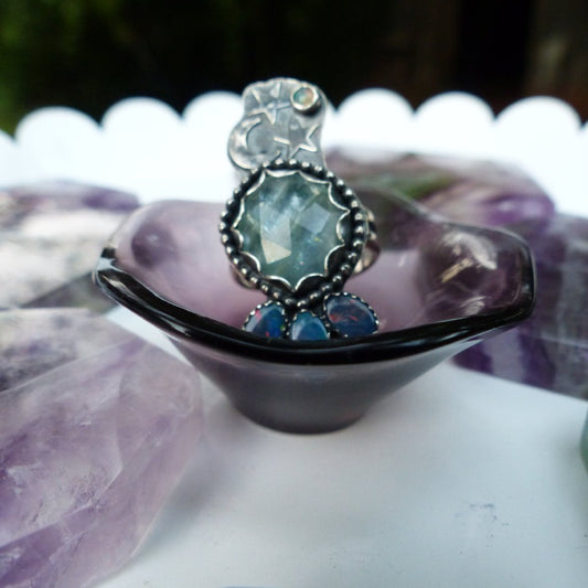 Fluorite Bowl, Purple Fluorite Bowl