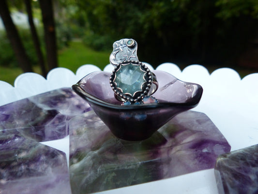 Fluorite Bowl, Purple Fluorite Bowl