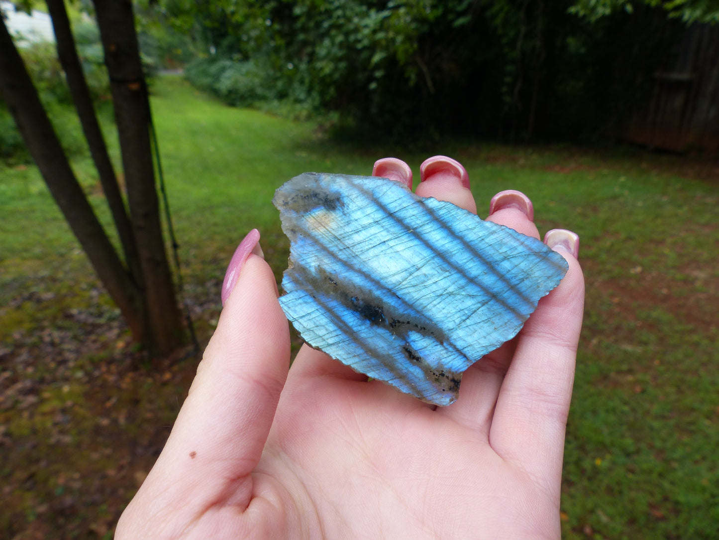 Labradorite Slab, Blue Labradorite (#1)