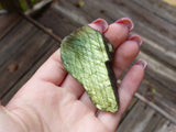 Labradorite Slab, Gold/Green Labradorite (#4)