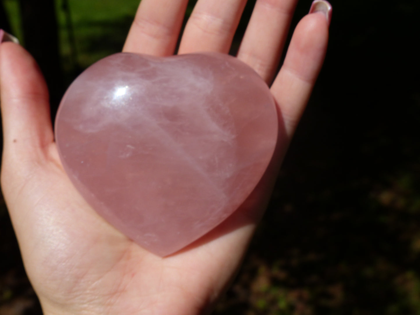 Rose Quartz Heart (#7)